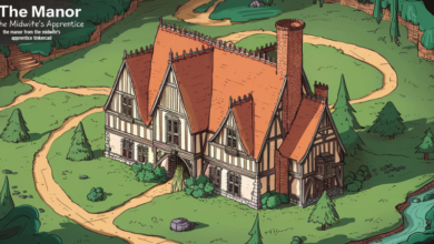 the manor from the midwife's apprentice tinkercad