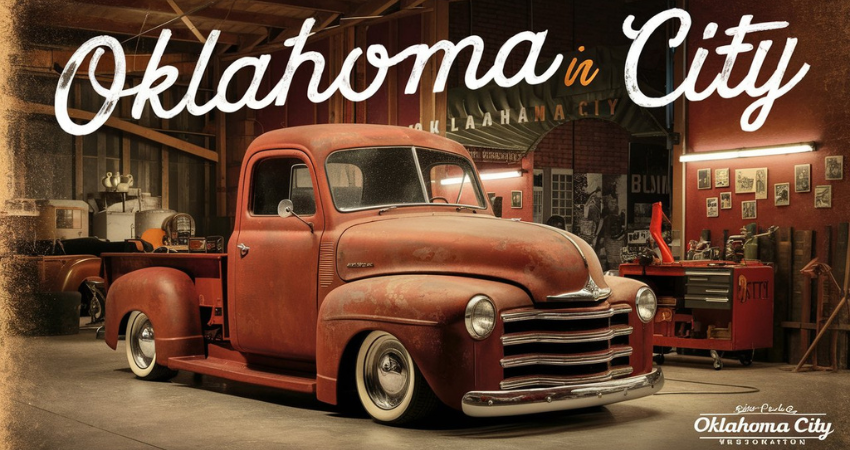 oklahoma city vintage truck restoration delay