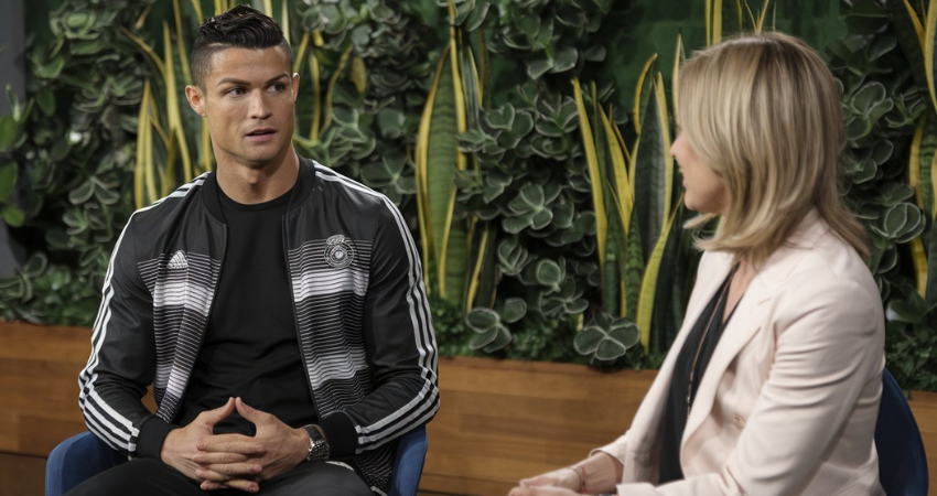 cristiano ronaldo kelly cates interview