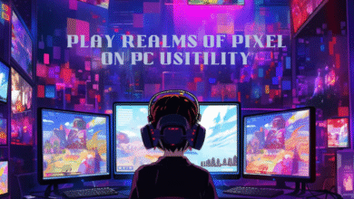 play realms of pixel on pc usitility