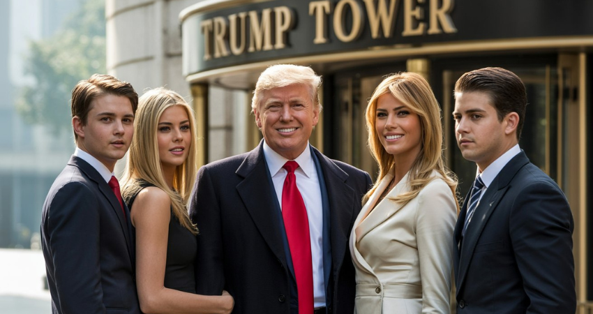 donald trump's family circle will look different this time